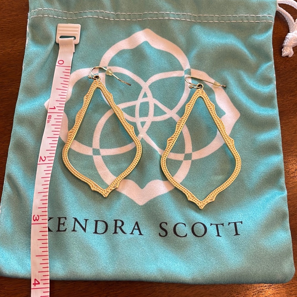 Kendra Scott earrings.